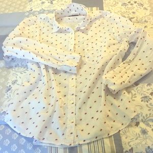 GAP 100% cotton lightweight blouse. Like large